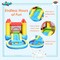 Costway Inflatable Bounce House Kids Slide Jumping Castle Pool with Balls & Bag